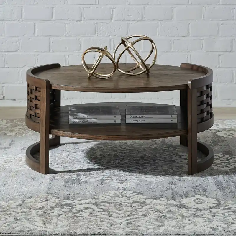 Warren Park Round Cocktail Table - Liberty