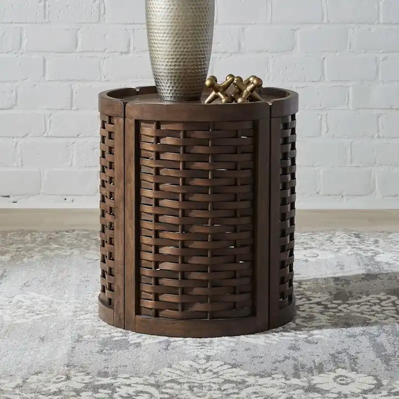 Warren Park Round End Table - Liberty