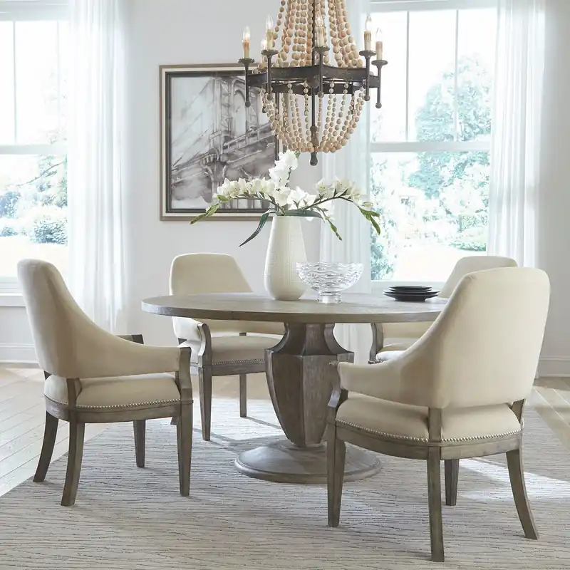Westfield Opt 5 Piece Pedestal Table Set - Liberty