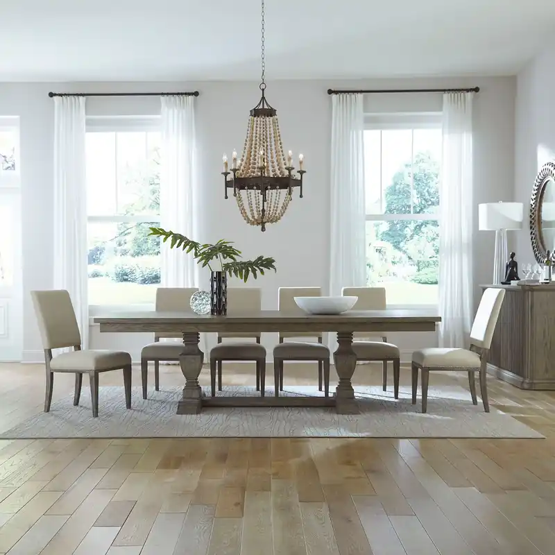 Westfield Opt 7 Piece Trestle Table Set - Liberty