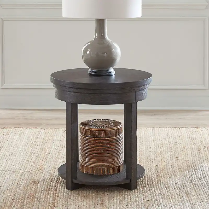 Weston Round End Table - Liberty
