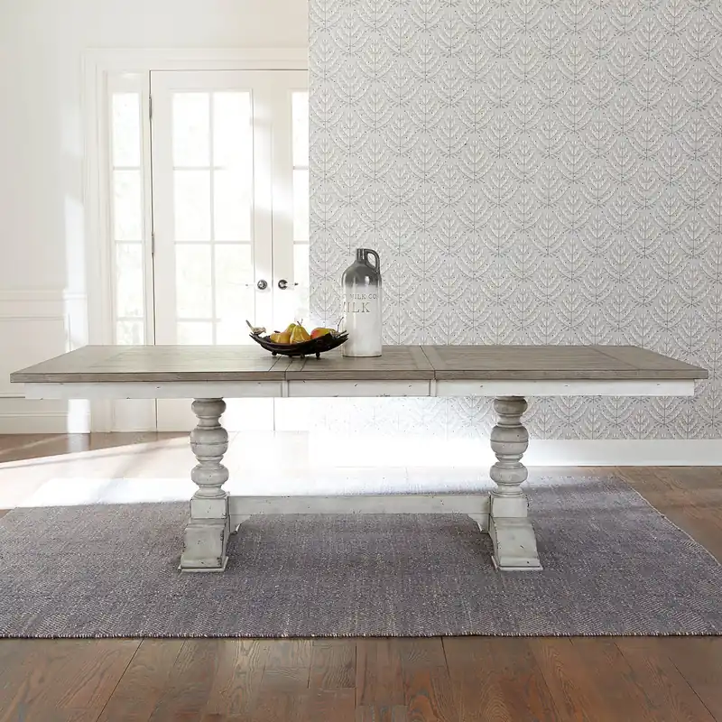 Whitney Trestle Table Set - Liberty