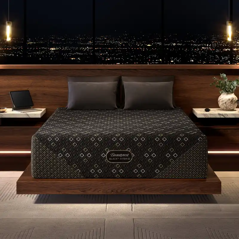 Beautyrest Black Hybrid Series Five XCS 15" Plush Mattress