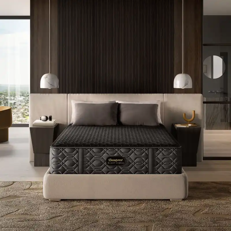 Beautyrest BlackÂ® Series Three 14.5" Hybrid Firm Mattress