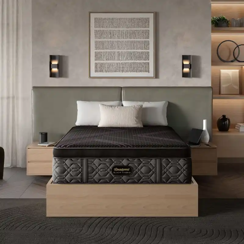 Beautyrest BlackÂ® Series Two 14.5" Hybrid Medium Apex Top Mattress
