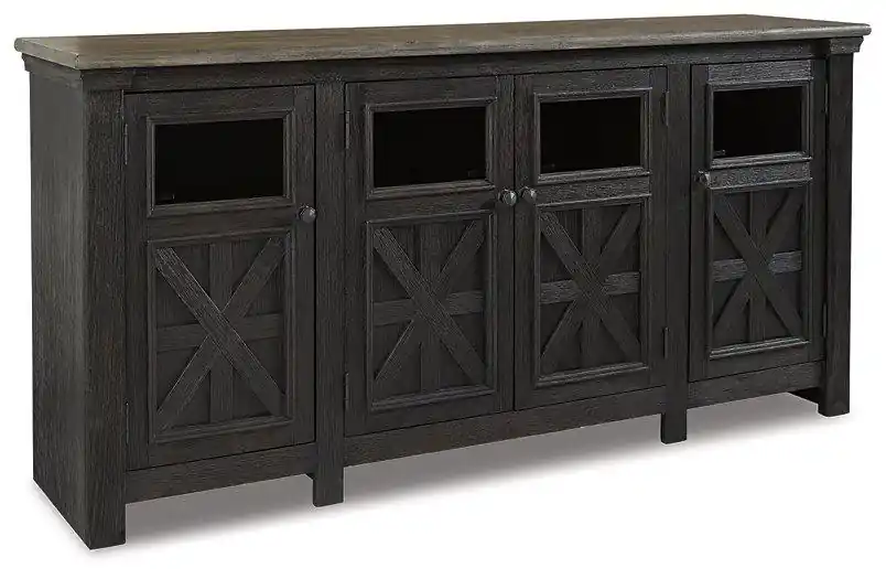 Tyler Creek 74" TV Stand - Ashley Furniture
