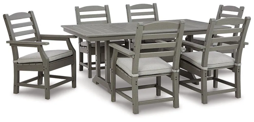 Visola Outdoor Dining Table with 6 Chairs - Ashley Furniture