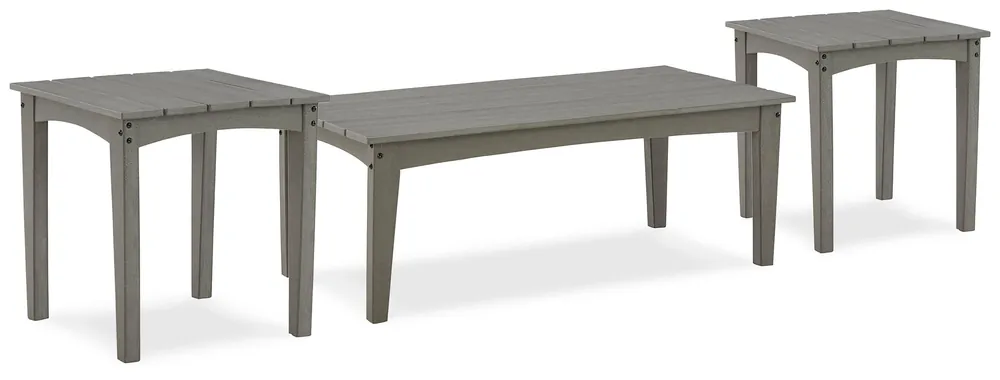 Visola Outdoor Occasional Table Set - Ashley Furniture