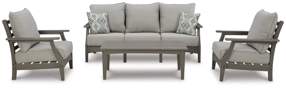 Visola Outdoor Sofa Conversation Set - Ashley Furniture