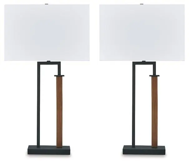 Voslen Table Lamp (Set of 2) - Ashley Furniture