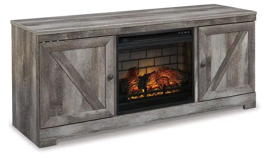 Wynnlow 63" TV Stand with Electric Fireplace - Ashley Furniture