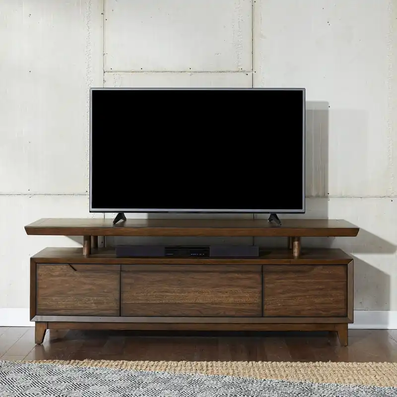 Farmhouse Ventura Blvd TV Console in Bronze Spice - Liberty