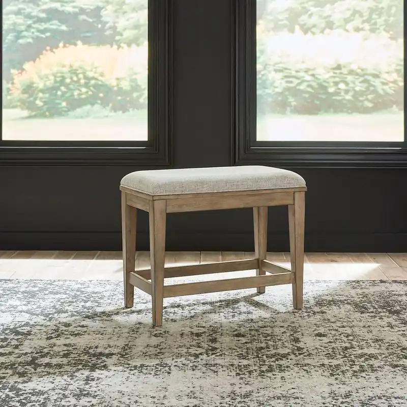 Devonshire Console Stool in Weathered Sandstone - Liberty