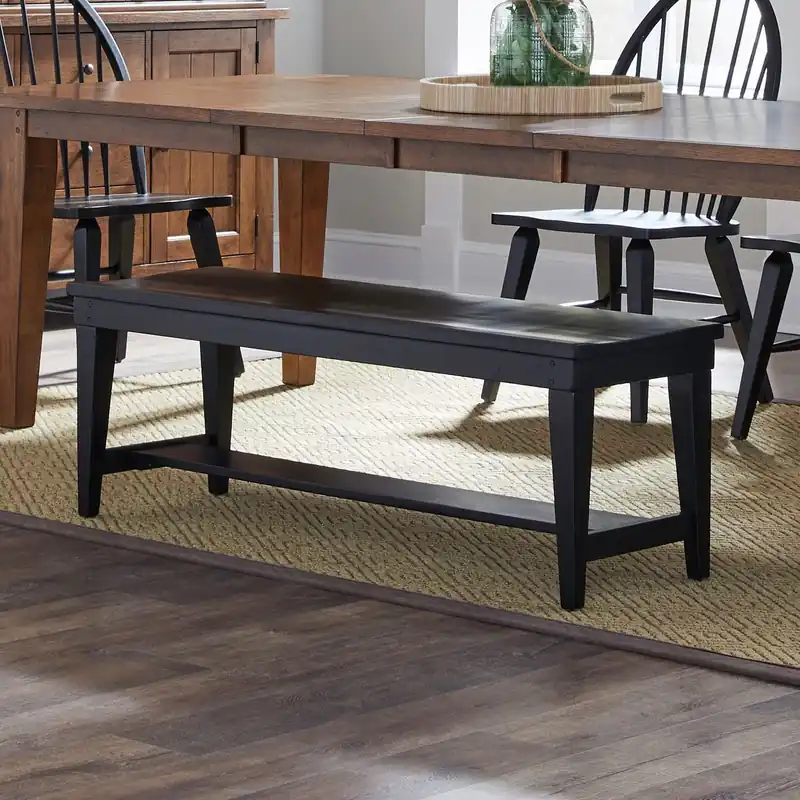 Hearthstone Bench in Black - Liberty