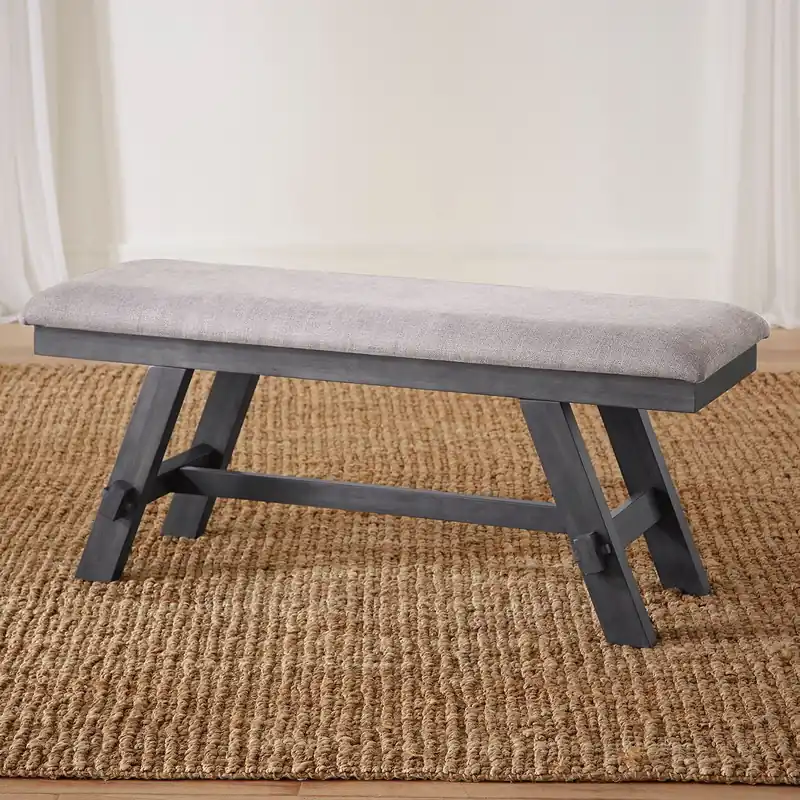Lawson Bench in Weathered Gray - Liberty
