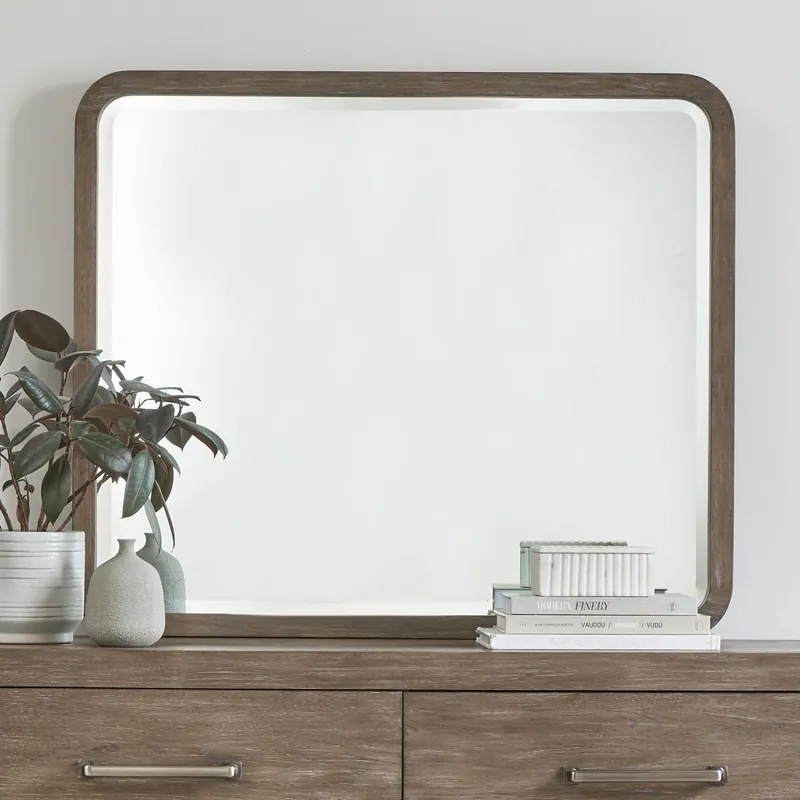 South Bend Landscape Mirror in Burnished Clay - Liberty