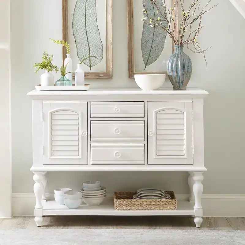 Summer House Server in Oyster White - Liberty