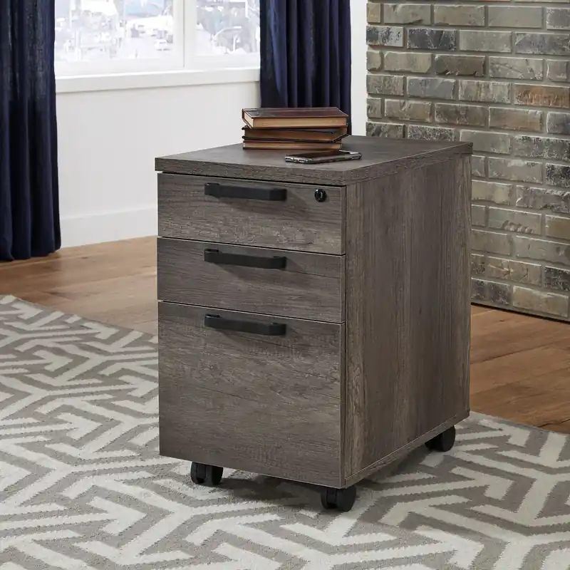 Tanners Creek File Cabinet in Greystone - Liberty