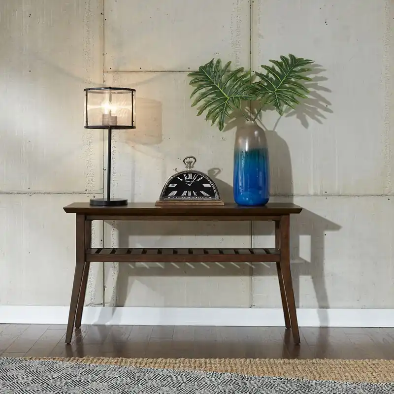 Ventura Blvd Sofa Table in Bronze - Liberty