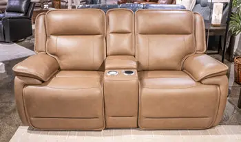 Glencroft Power Reclining Loveseat with Console - Ashley Furniture