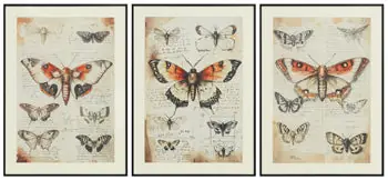 Jossletts Wall Art (Set of 3) - Ashley Furniture
