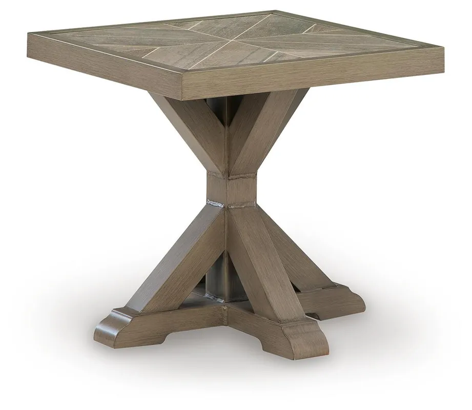 Laguna Heights Outdoor End Table - Ashley Furniture