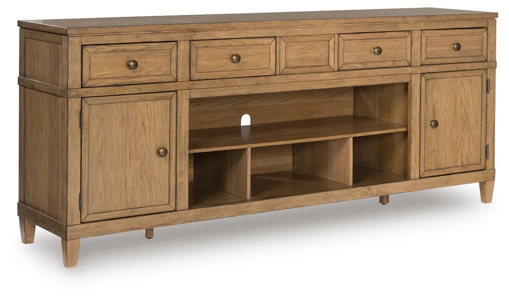 Sharlance 81" TV Stand - Ashley Furniture