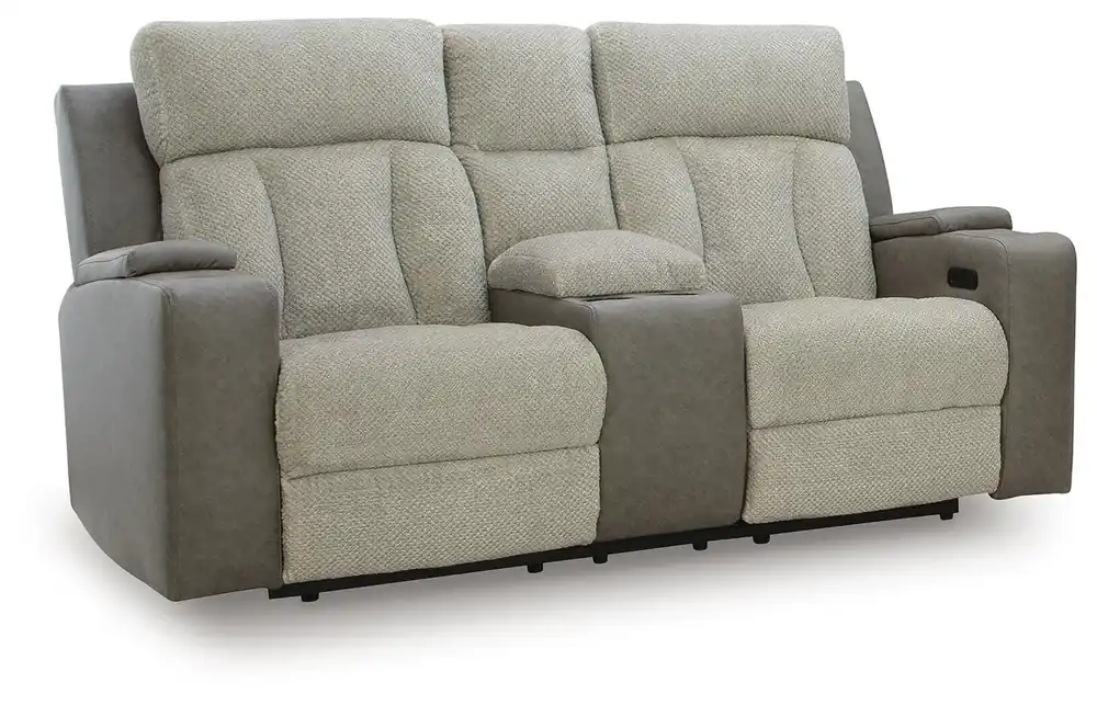 WhipLash Power Reclining Loveseat with Console - Ashley Furniture