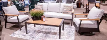 Carmel Highlands Outdoor Sofa/Chairs/Table (Set of 4) - Ashley Furniture