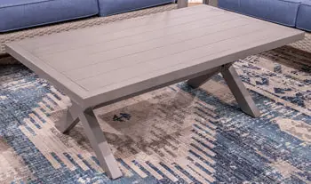 Half Moon Beach Outdoor Coffee Table - Ashley Furniture
