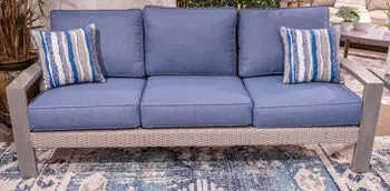 Half Moon Beach Outdoor Sofa with Cushion - Ashley Furniture