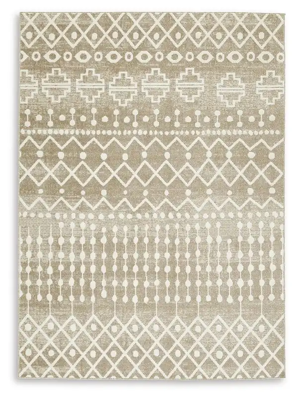 Bunchly 4'11" x 7'2" Washable Rug - Ashley Furniture