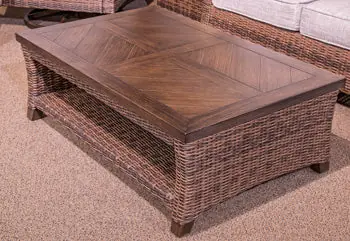 Monterey Point Outdoor Coffee Table - Ashley Furniture