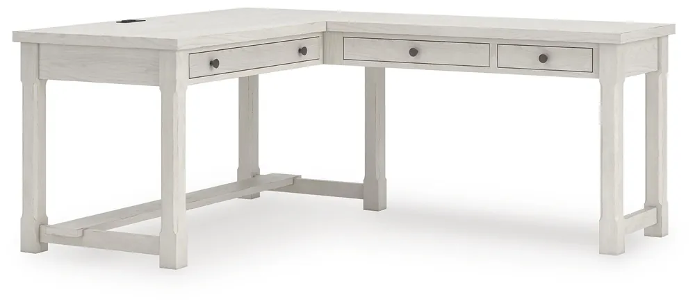 Robbinsdale L-Shaped Home Office Desk