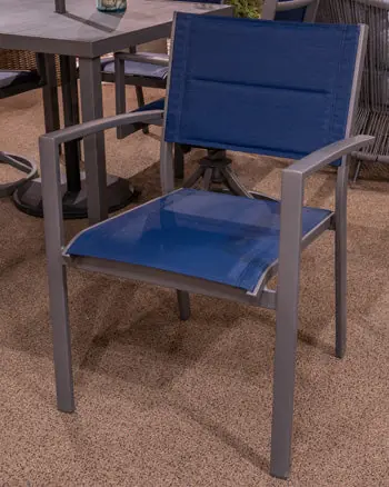Rocky Creek Outdoor Sling Arm Chair (Set of 4) - Ashley Furniture