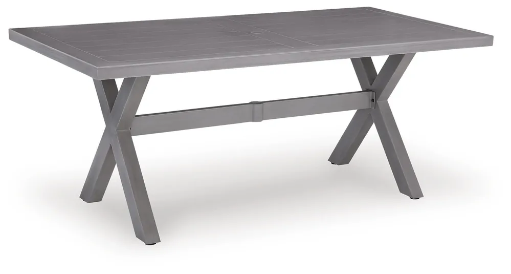 Half Moon Beach Outdoor Dining Table - Ashley Furniture