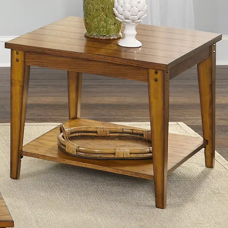 Lake House Square Lamp Table - Liberty