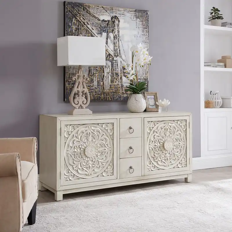 Sundance 2 Door 3 Drawer Accent Cabinet - Liberty