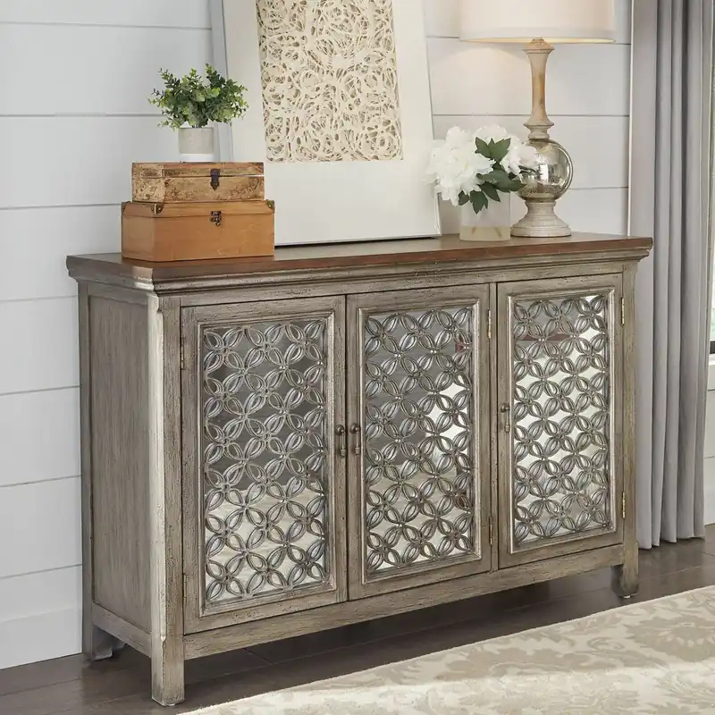 Westridge 3 Door Accent Cabinet - Liberty
