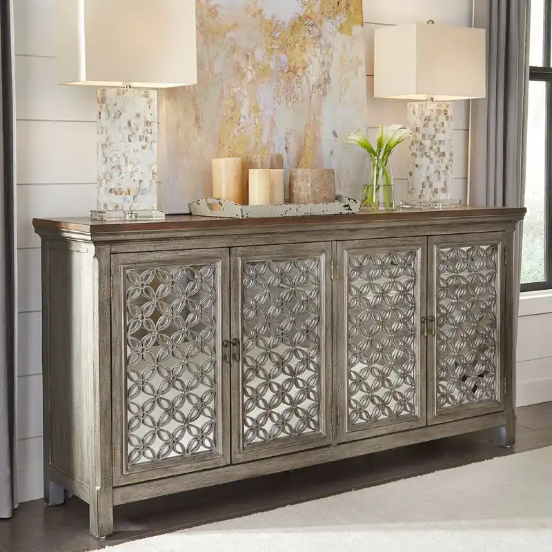 Westridge 4 Door Accent Cabinet - Liberty