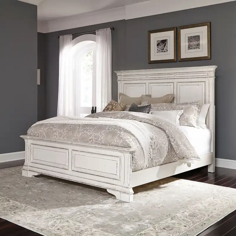 Abbey Park King California Panel Bed - Liberty