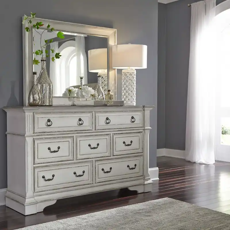 Abbey Park Dresser & Mirror - Liberty