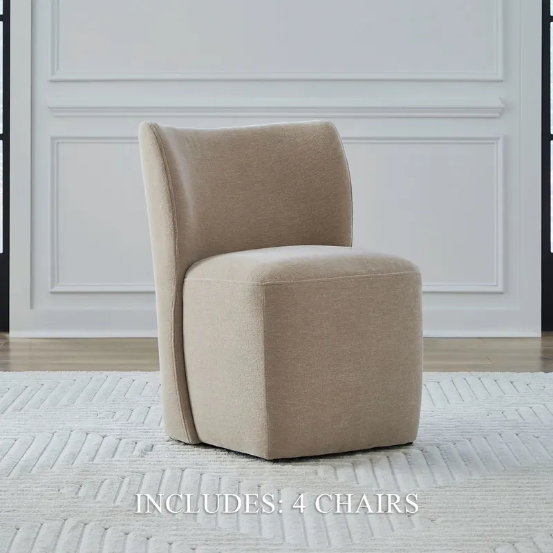 Accent Dining Wicker Accent Dining Chairs - Set of 4