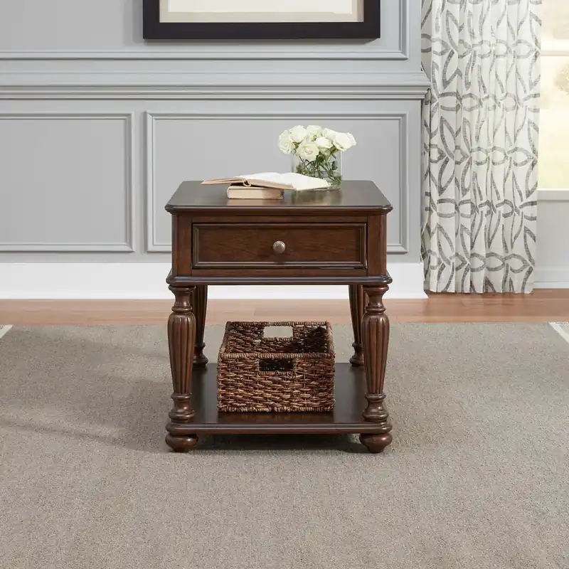 Allington Rectangular End Table - Liberty