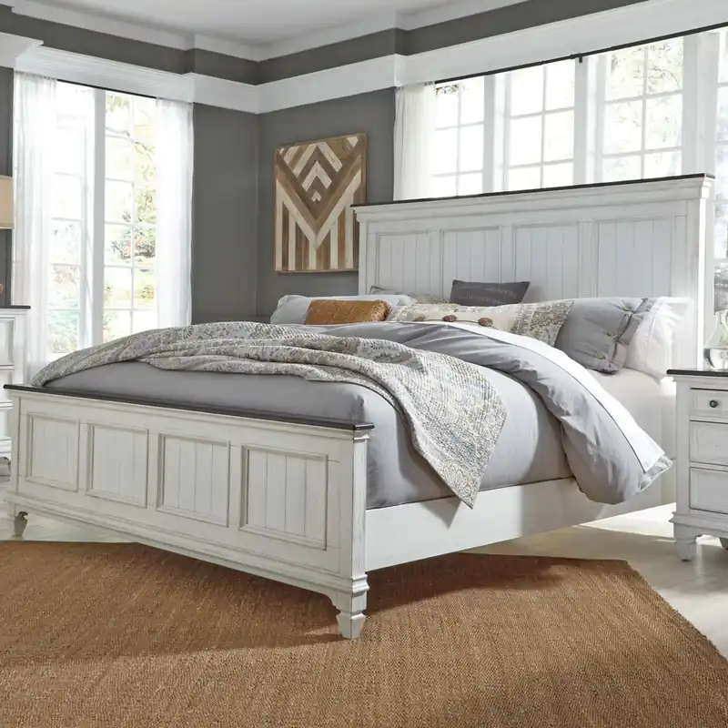 Allyson Park King Panel Bed - Liberty
