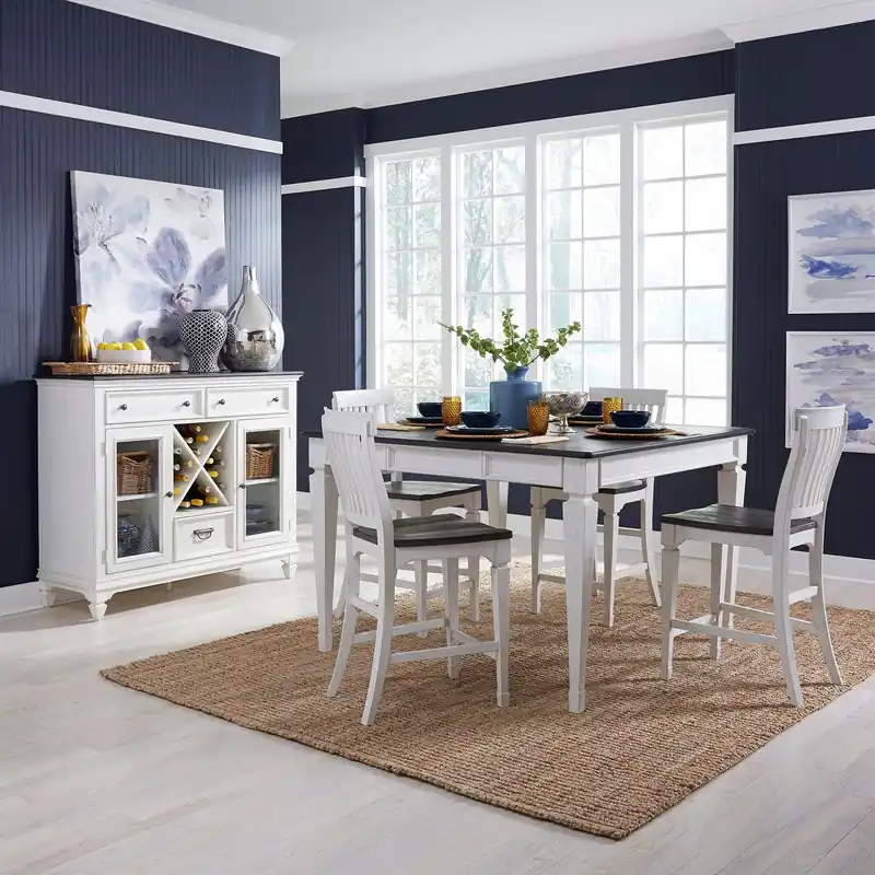 Allyson Park 5 Piece Gathering Table Set - Liberty