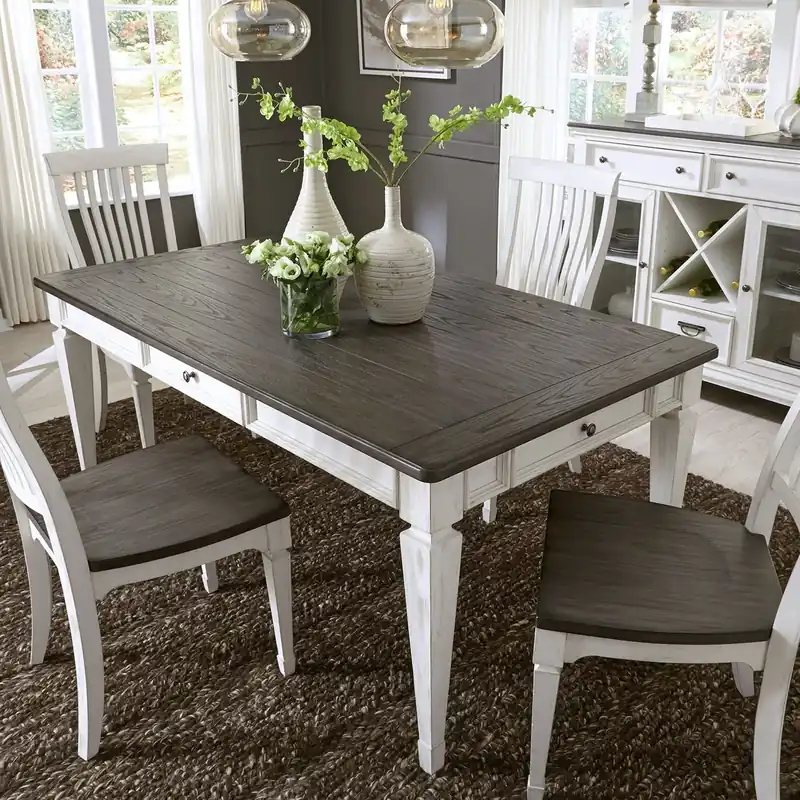 Allyson Park 5 Piece Rectangular Table Set - Liberty