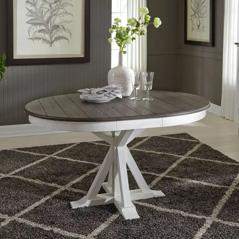 Allyson Park Pedestal Table - Liberty