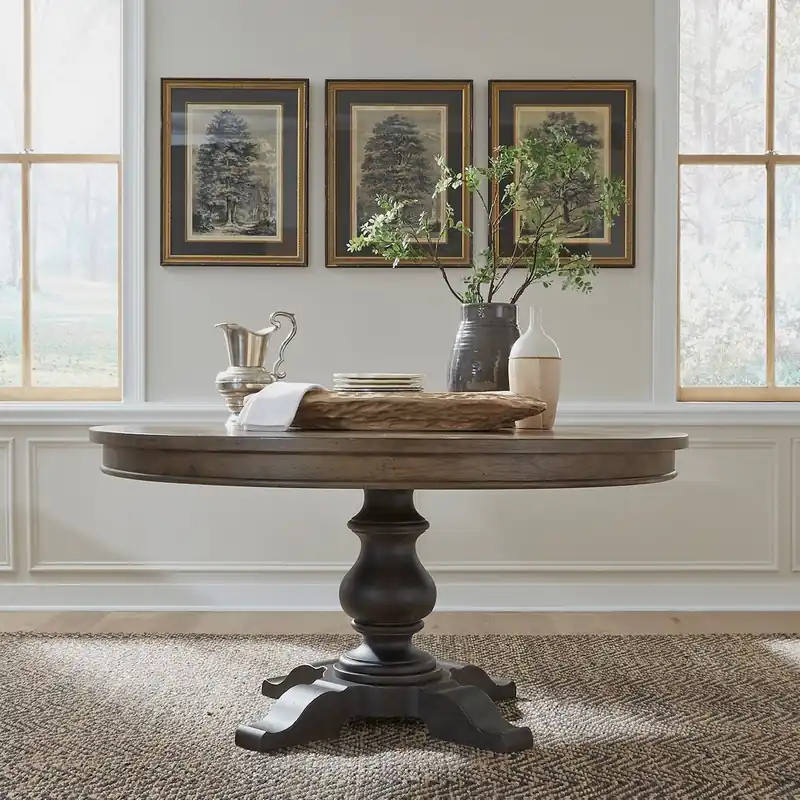 Americana Farmhouse Opt Pedestal Table - Liberty