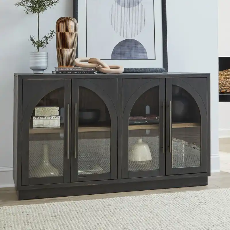 Archway 4 Door Accent Cabinet - Liberty